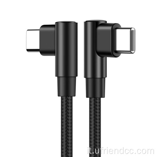 Cavo USB-C di ricarica rapida in nylon